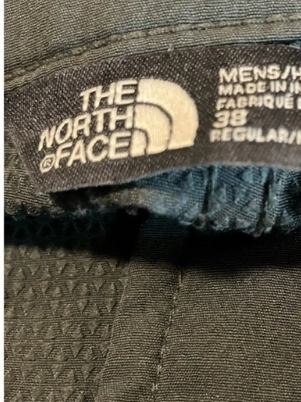 The North Face Gray Cargo Hiking Shorts Size 38